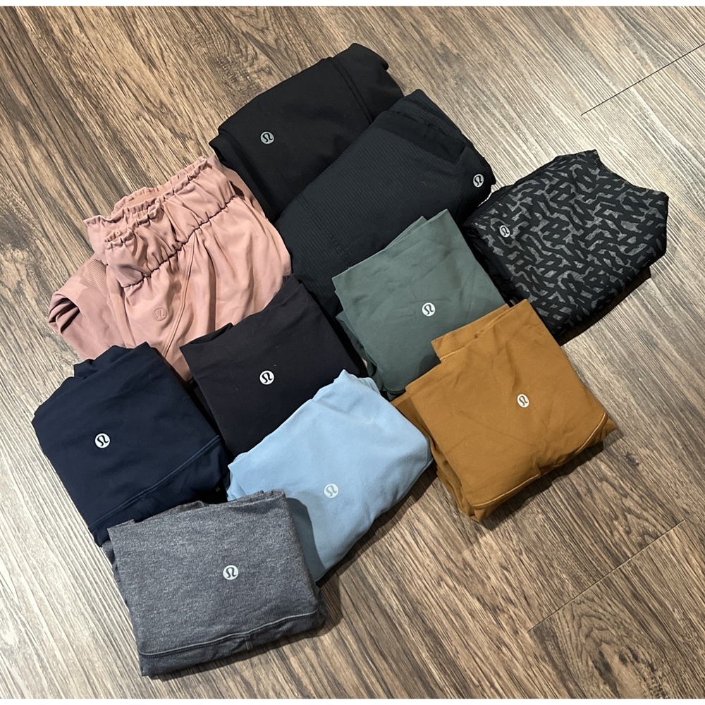 Lululemon Woman's Lot Of 10 Mix Pieces Leggings Size 4 as a bundle only - Picture 15 of 15
